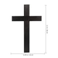 thumbnail image 7 of Cross Wall Decor Spiritual Sculpture Wooden Holy Jesus Catholic Crucifix Cross Wall Home Religious Hanging, 7 of 7