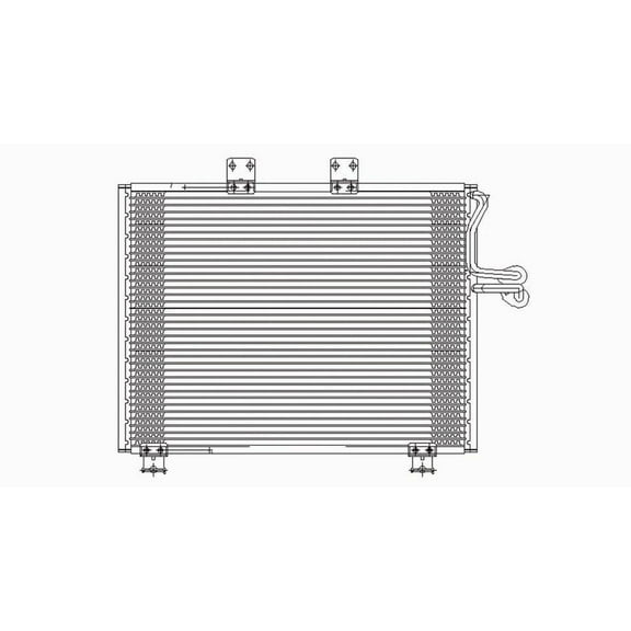 A/C Condenser Fits select: 2000-2006 JEEP WRANGLER / TJ