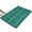 Teal Gold Checkerboard, variant on Blue Green Plaid Checkered Flannel Non Slip Door Rugs,Washable Door Mats Indoor,Decorative Door Mats,Dirt-Resistant and Absorbent Doormat for Entrance,Bedroom,Kitchen,Bathroom,23.5"x16"