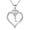Silver, variant on 14K Gold Plated Cz Initial Love Heart Pendant Necklaces for Women Girls Letter A-Z Pendant Chain Graduation Wedding Birthday Jewelry Gifts for Teen Kids Mom Wife Bride Age