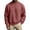 Wine, variant on Horkkom Crewneck Sweatshirt Men Solid Color Pullover Oversized Sweatshirts Comfort Casual Sweatshirt XXXL