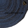 thumbnail image 5 of Jaipur Art And Craft Indian Braided Floor Cotton Indoor Area Rug Natural Room Decoration Handmade (9x9 Sq Ft), 5 of 5