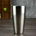 thumbnail image 3 of Las Bebidas Del Mezclador De De Plata Del Acero Inoxidable Que Mezclan Estaña Shaker Soledad Boston Shaker Tin, 3 of 10