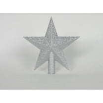 9" Silver Star Tree Topper