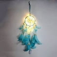 thumbnail image 1 of Dream Catcher Light Feather Shell And Iron Handcraft With Led Strap For Home Restaurant Wedding Decorations, 1 of 3