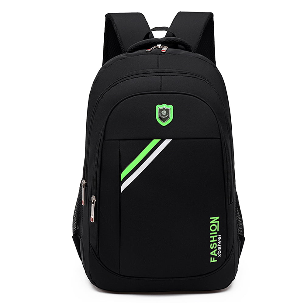 Fashion Men Laptop Backpack 15 6 inch Waterproof USB Charging Student School Bags Oxford Bagpack For Teenage Boys 2019 Mochila 