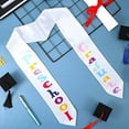 thumbnail image 1 of YAOBAMM Kid Graduation Stole Graduation Stole Cartoon Non slip Printed Angled End Clothing Matching Kindergarten Graduation Sash, 1 of 6