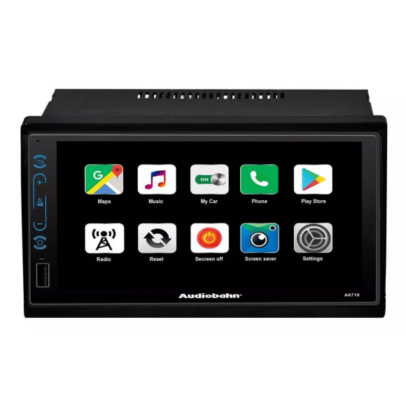 Autoestéreo Audiobahn 2Din Android 10.0 Mirrorlink AA710 Audiobahn