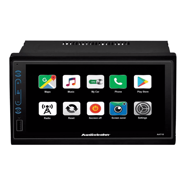 Autoestéreo Audiobahn 2Din Android 10.0 Mirrorlink AA710 Audiobahn
