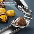 thumbnail image 6 of 1 Pc 6.89" Chestnut Opener, Chestnut Cutter, Chestnut Peeler, Chestnut Clip Nut Crackers Sheller, Chestnut Pliers - 304 Stainless Steel Kitchen Tools, Ergonomic Design, Silver, 6 of 9
