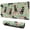 Rottweiler with Pioneer, variant on Long Mouse Pads for Desk,Yorkie Dog and Pioneer Flower Desk Mats on Top Of Desks, Desk Mouse Pad Extra Large with 3mm Non-Slip Base and Stitched Edge for Gaming,Office,Work,Home 31.5"x11.8"