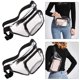 thumbnail image 4 of 2 Uds PVC Transparente Impermeable Unisex Fanny Pack para Regalos (), 4 of 8