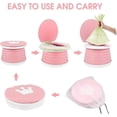 thumbnail image 2 of Travel Potty Portable Potty Folding Potty Toddler Toilet Potty Portable Potty Children's Potty Training Seat for Children Toddlers Travel (Pink), 2 of 5