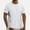 White, variant on Men's Dry-Fit Short Sleeve Crew Neck T Shirts Fitness Running Performance Hiking Gym Workout Cool Exercise Athletic Tee