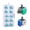 PS4 TMR Blue, variant on Kothab Qualitied TMR Electromagnetic Joystick Replacement for PS4/Xbox one/PS5/Switch Pro/Xbox one elite-10 Packs (TMR XBOX ONE)