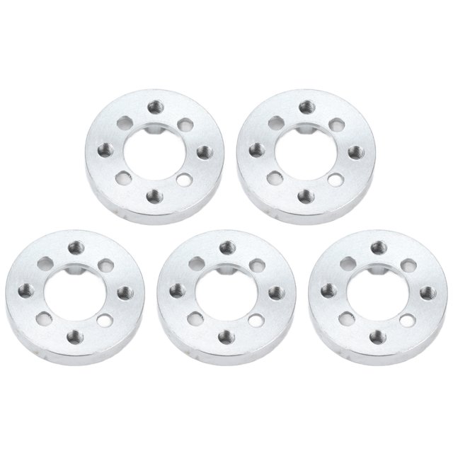 Adaptador de patrón de orificios de 5 piezas Adaptador de cubo de 5 orificios de aleación de aluminio para equipos de ingeniería de robots3206-0016-0002