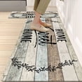 thumbnail image 5 of Findosom 2pcs Anti Fatigue Kitchen Rug Set,18"x30"+18"x47" Waterproof Non Slip Kitchen Runner Rug,0.4" Thick Cushioned Kitchen Floor Mats,Ergonomic Standing Mats Back Pain Relief Laundry Foam Rug, 5 of 7