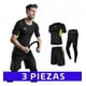 thumbnail image 2 of Short Suelto + Licra + Playera De Compresión Conjunto Gym 3p, 2 of 8