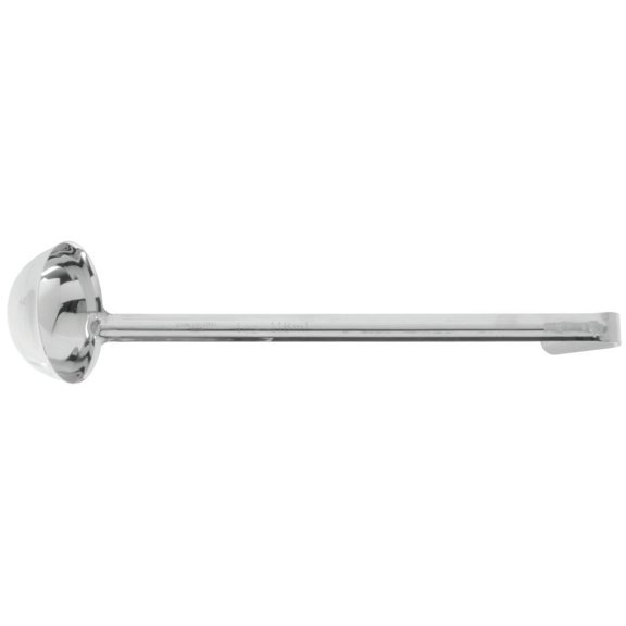HUBERT Ladle One-Piece 4 Oz Stainless Steel- 11"L
