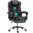 thumbnail image 1 of Vbell Silla De Oficina Ejecutiva Ergonómica Con Masajeador Y Reposapiés, 1 of 8