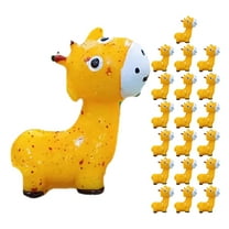 20pcs Exquisite Animal Figurine Miniature Garden Giraffe Statue Miniature Giraffe Figurine Decor
