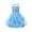 Blue*, variant on RUTAYY Children Girls Dress Round Neck Solid Color Sleeveless Princess Dress Classic Stylish Dresses