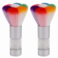 thumbnail image 1 of 2 pcs nail art dust brush remover nail powder for acrylic gel UV, 1 of 5