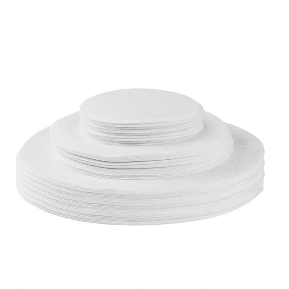 Aoluguya Soft Felt Plate Dish Protectors Dividers Seperators for Stacking, China Storage and Packing - Set of 36 and 3 Sizes(10in, 6in, 4.5in) White