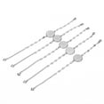 thumbnail image 1 of Bezel Bracelet Chains, Bracelet Bezel 5Pcs  For Handicrafts For Jewelry For Embossed Pendants, 1 of 8