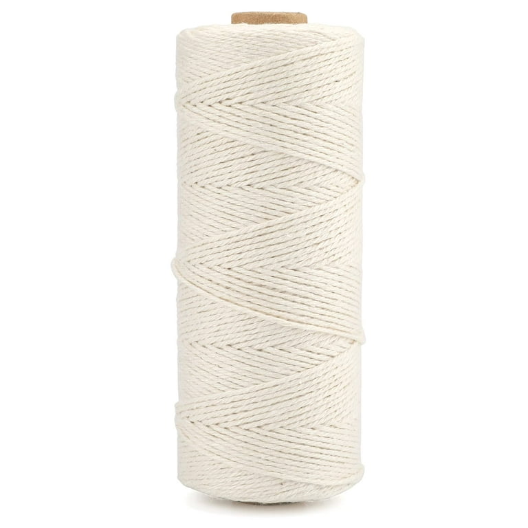  Butchers Twine, Cotton Twine, Kitchen Twine, Cooking Twine,  Chef Grade Bakers Twine, Food Safe Organic Cooking Twine for Meat Trussing,  Craft String