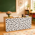 thumbnail image 5 of 6/9Ft x 29In Rectangular Teacher Desk Skirt Fabric Washable Back To School Table Cover For Classroom Bookshelf Cabinet Household Decor, 5 of 5
