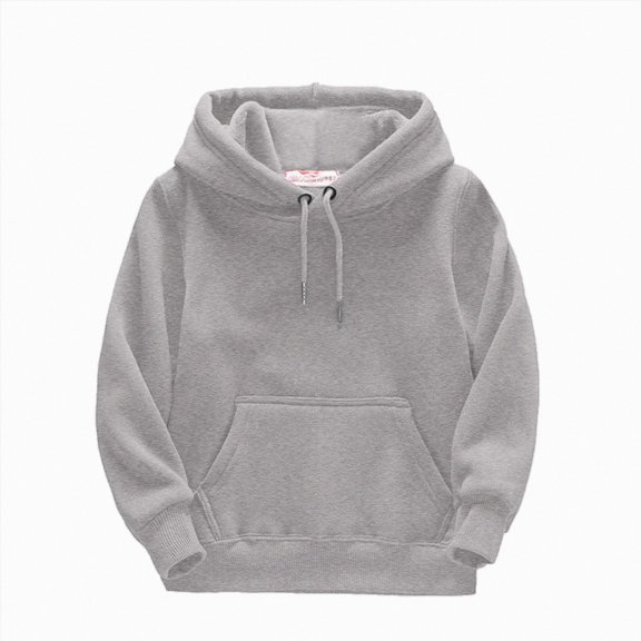 xaweyi Kids Child Toddler Boys Girls Solid Long Sleeve Patchwork Hooded Thickened Warm Sweatshirt Pullover Blouse Tops Outfits Clothes,Sizes 5-6 Years