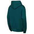 thumbnail image 3 of Youth Outerstuff  Midnight Green Philadelphia Eagles Back to Basics Hoodie, 3 of 3