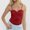 Red, variant on Female White Tank Top Woman Seamless Tank Tops for Women Cropped Girl Kaze Jun Wants Lace Stitching Sweet Inside Double Suspenders Small Bow Sexy Slim and Slim Vest Xs