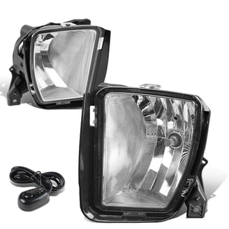 FOR 14-16 TOYOTA HIGHLANDER FRONT BUMPER FOG LIGHT LAMPS W/BEZEL COVER+SWITCH
