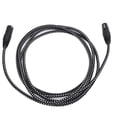 thumbnail image 1 of 10ft XLR Cable HiFi Stereo Audio Connection Microphone Cable with Metal Buckle Clear Stereo for Instruments Microphones, 1 of 8