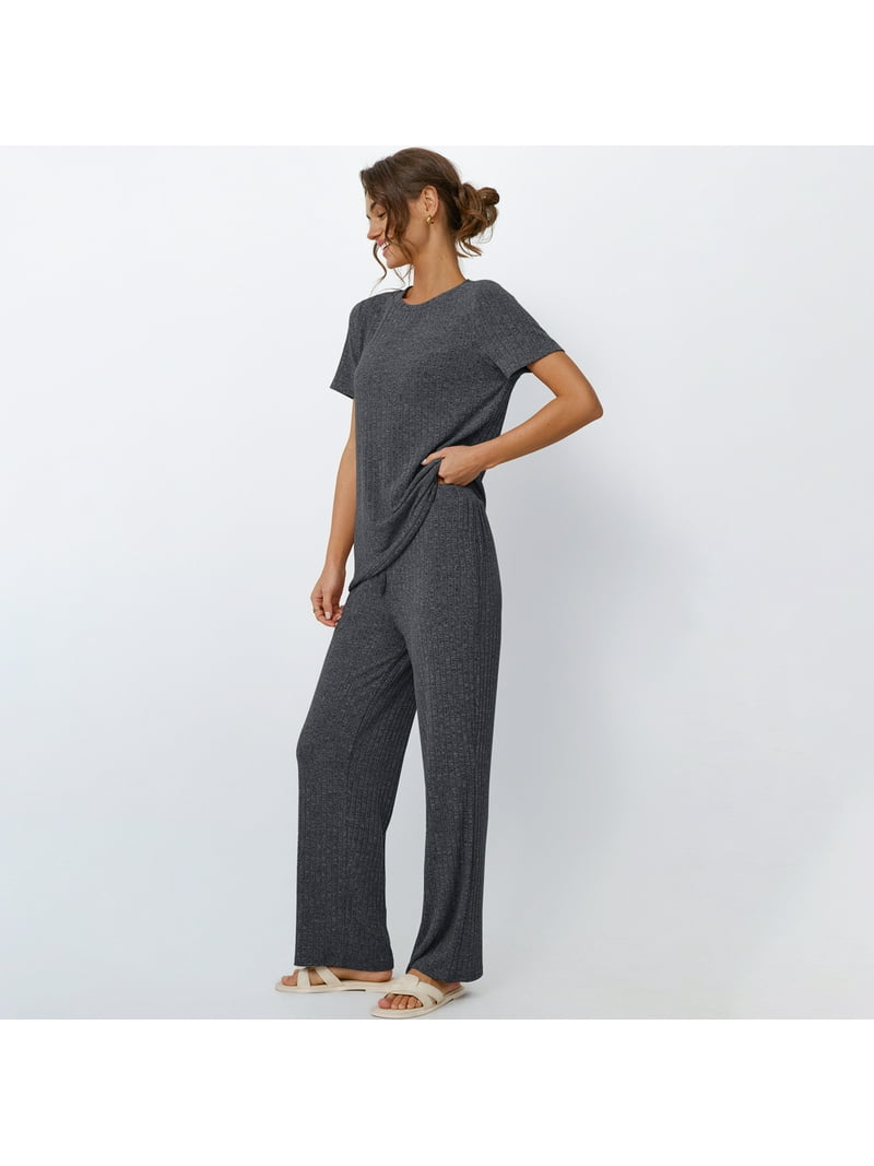 SUNBS Two Piece Lounge Sets for Women Summer Matching Piece