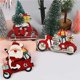 thumbnail image 3 of Yuarrent 12 Uds. Colgantes para árboles de Navidad, adornos para árboles de Navidad de madera, artesanías colgantes, decoración de camiones para la Kits de decoración para fiestas Yuarrent HA013118-00, 3 of 6