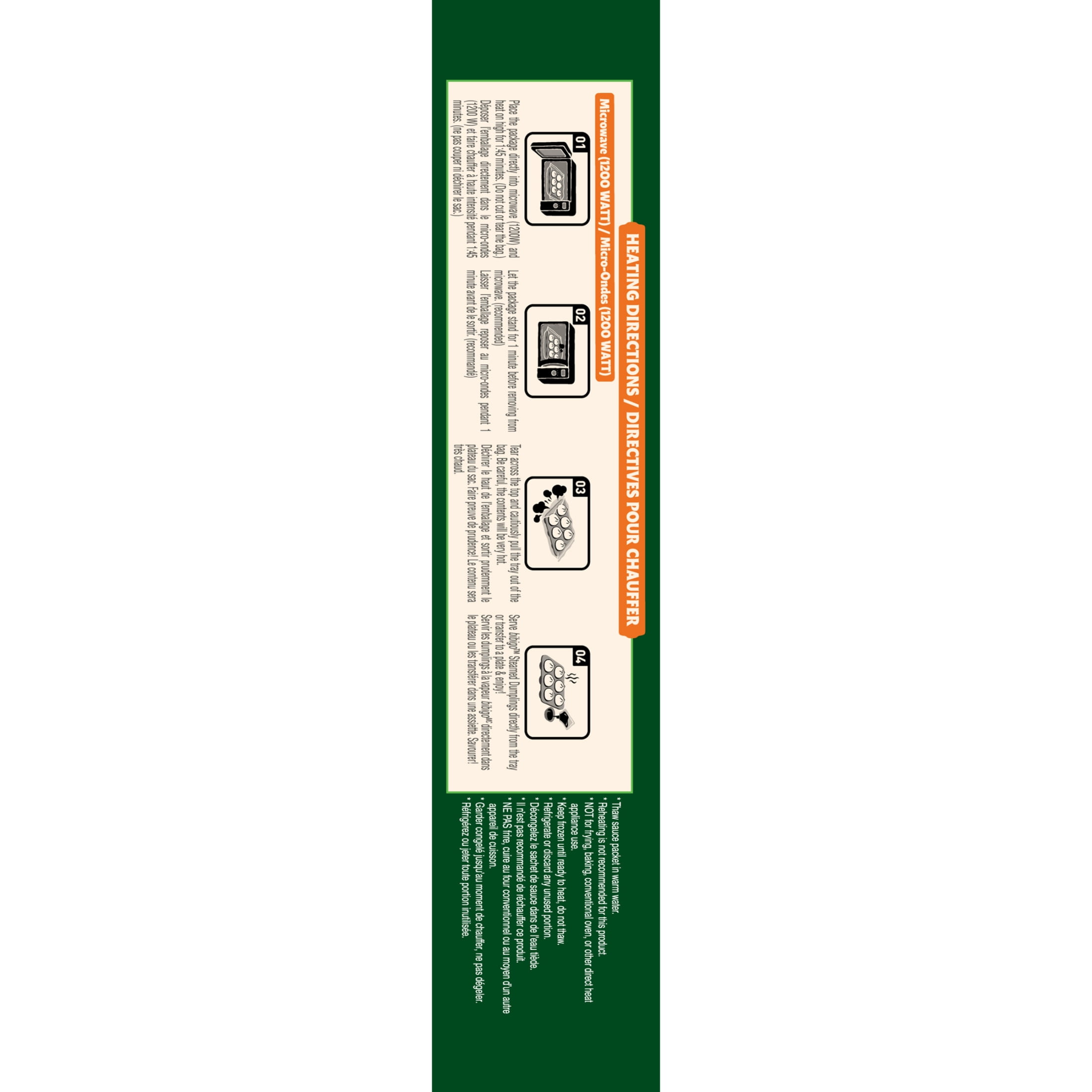 bibigo Frozen Chicken & Vegetable Steamed Dumplings, 6 Dumplings, 187g