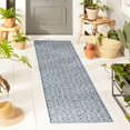 thumbnail image 1 of Alfombra de Área Nicole Miller New York Danica Azul/Gris 53x218 cm, 1 of 9