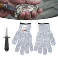 thumbnail image 1 of Couteau à Huîtres Niveau 5 Protection Résistant à l'Usure Résistant à la Corrosion Kit pour Restaurants et Maisons, 1 of 7