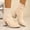 05#Beige, variant on Women's Ankle Boots Pointed Toe Chunky Block Heel Short Boots for Women Low Heeled Booties