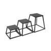 Xtreme Monkey XM-2077 12 x 18 x 24 in. Plyometric Box Set - Black