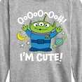 thumbnail image 3 of Toy Story - Alien Ooh I'm Cute - Toddler & Youth Long Sleeve Graphic T-Shirt, 3 of 5