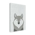 thumbnail image 2 of Trademark Fine Art 'Gray Wolf' Canvas Art by Annie Bailey Art, 2 of 3