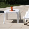 thumbnail image 2 of Compamia ISP240-WHI Tabouret Monobloc - Blanc - Ensemble de 2, 2 of 10