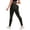 Black #4, variant on Ionix 3D Cellulite-Reducing Leggings Women 3D Compression Stretchy Yoga Pants High Elastic Waisted Tights Workout Gym Tummy Control Leggings Wine XS