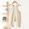 thumbnail image 4 of MuXiKeJi Clothes Boys Corduroy Overalls Dungarees For Toddlers And Kids Soft Comfortable Adjustable Straps Casual Wear Durable Stylish Childrens Garment, 4 of 9