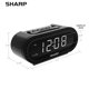 thumbnail image 5 of Alarma digital Sharp con AccuSet: reloj inteligente automático, nunca necesita configuración (LED blanco y negro medianoche), 5 of 5