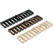 Pack of 2 Tie Belt Organizer Storage Rack, Multifuction Rotating Ties Scarf Hanger Holder Closet Organization Wardrobe Finishing Rack for Men and Women